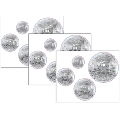 Teacher Created Resources® Disco Balls Assorted Sizes Accents, 3 Packs of 60