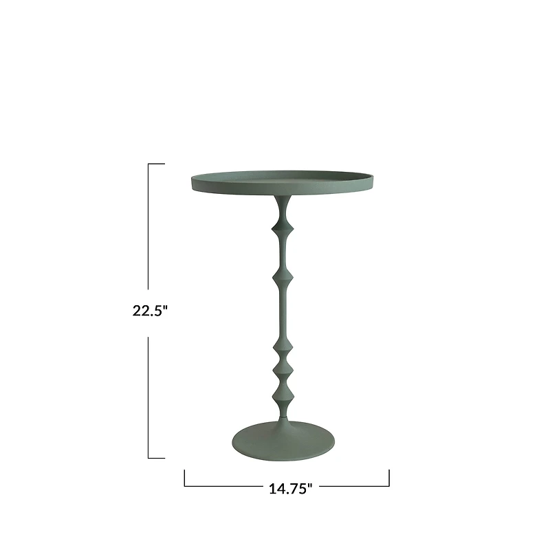 Hello Honey® 22.5" Sculptural Metal Side Table