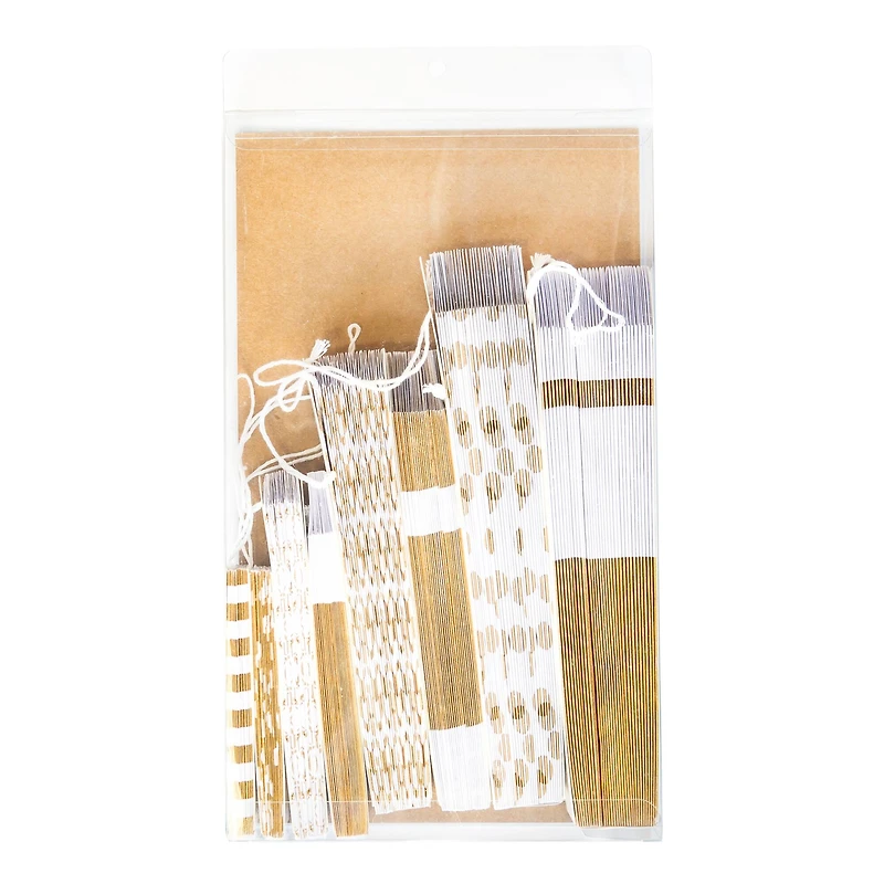 Gold Print Rosette Décor Kit by Celebrate It™