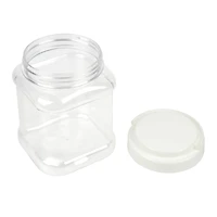 Clear Plastic Jar with Handle by Bead Landing