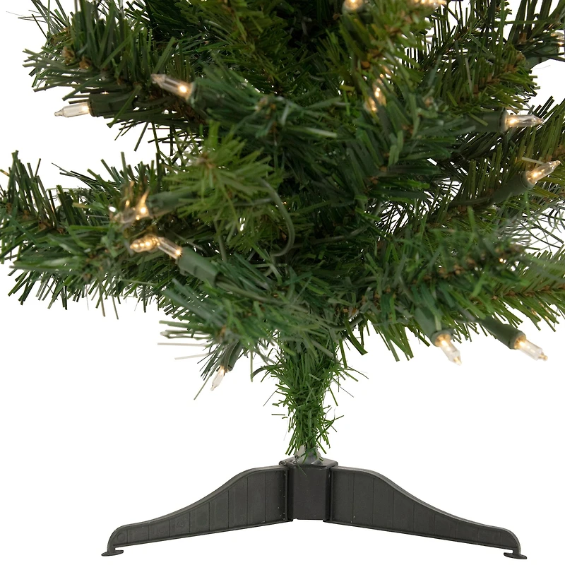 2ft. Pre-Lit Aspen Pine Artificial Christmas Tree, Clear Lights