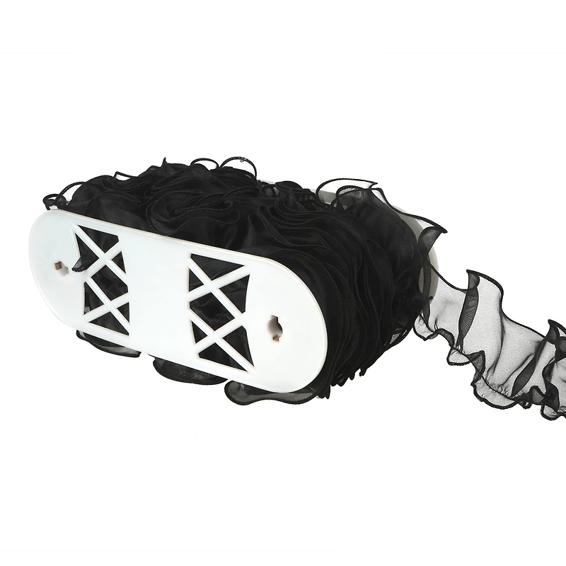 3" Organza Ruffle Wired Trim by Celebrate It