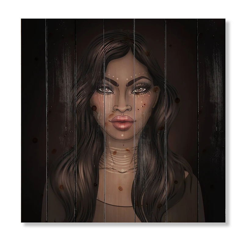 Designart - Portrait of African American Woman IV