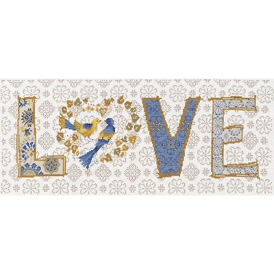 Design Works™ Love Counted Cross Stitch Kit