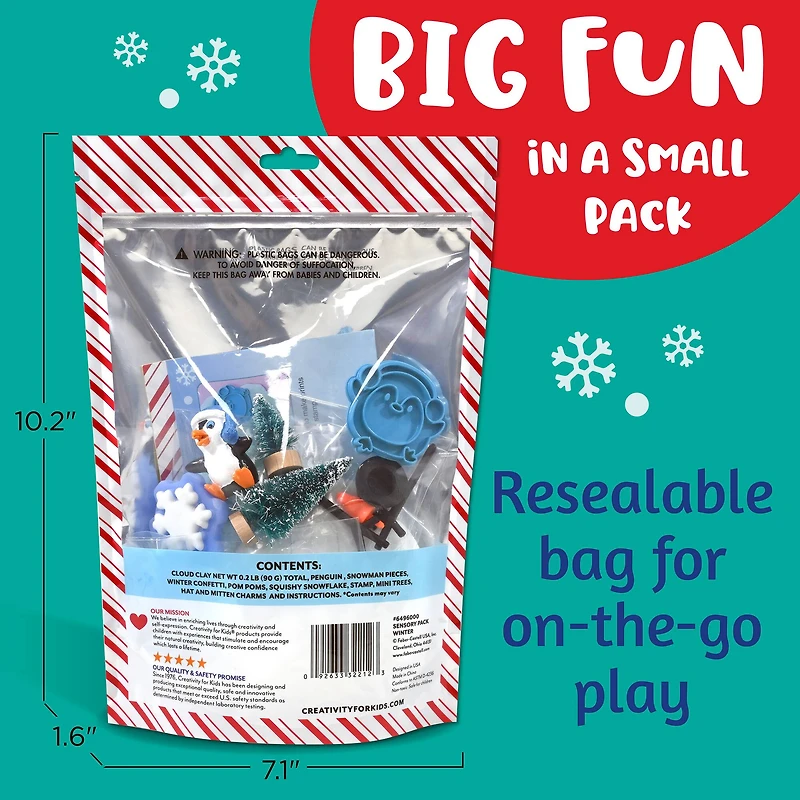 Creativity for Kids® Sensory Pack Winter