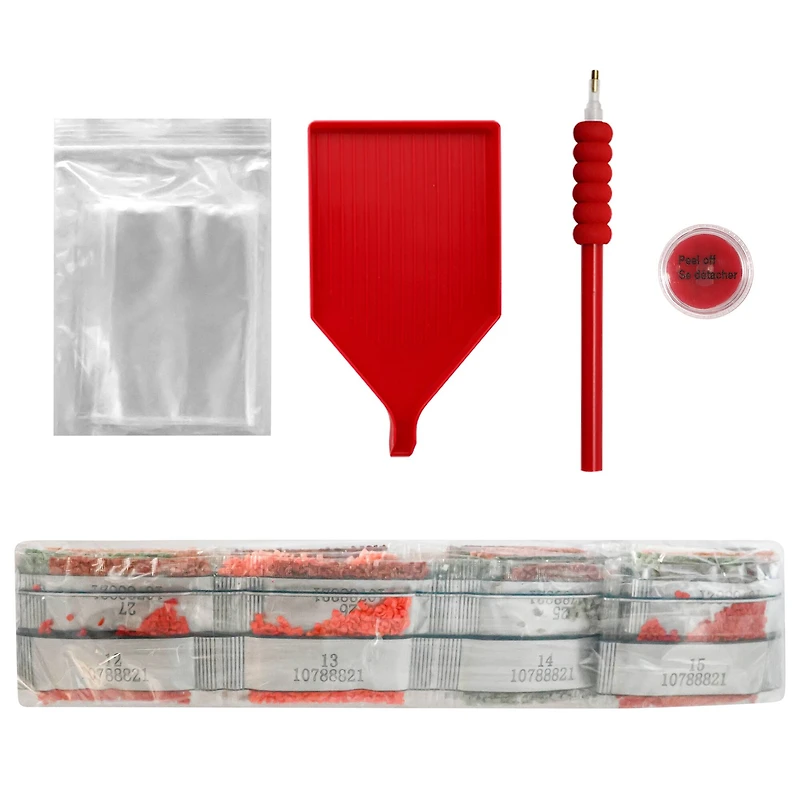 16" x 20" Gingerbread Diamond Art Kit by Make Market®