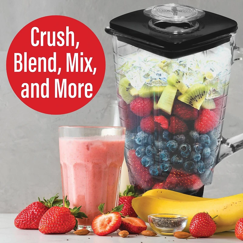 Brentwood 42oz. 6-Piece Oster P-OST722 Blender Glass Jar Replacement Set