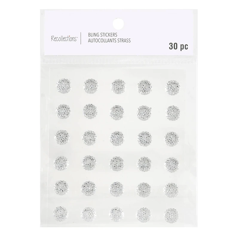 12 Packs: 30 ct. (360 total) Sugar Stone Stickers by Recollections™