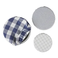 DII® Assorted French Blue Farmhouse Woven Dish Cover Set