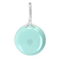 Martha Stewart 10" Turquoise Aluminum Frying Pan