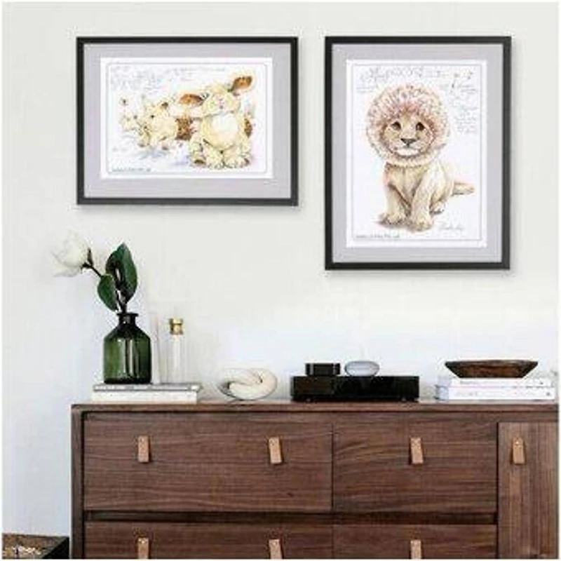 RTO Cross-stitch Kit with printed background "Hop-corn"