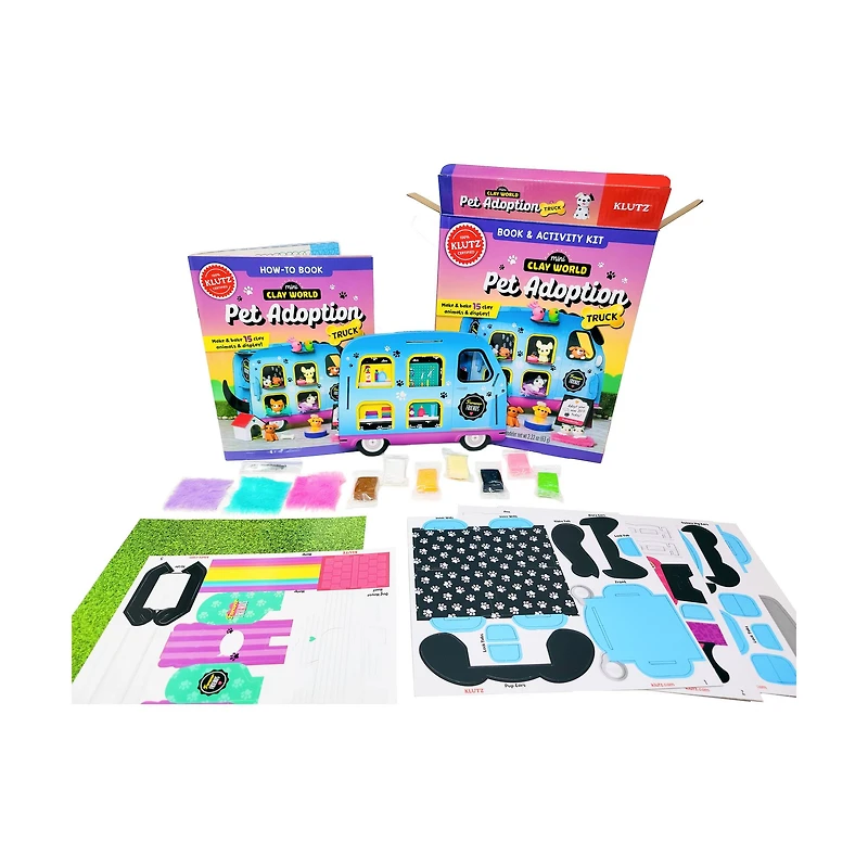 Mini Clay World Pet Adoption Truck