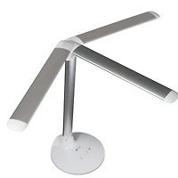 OttLite Wellness Series 29" White Command LED Desk Lamp with Voice Assistant