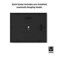Umbra Black Mingle Gallery Picture Frame Set