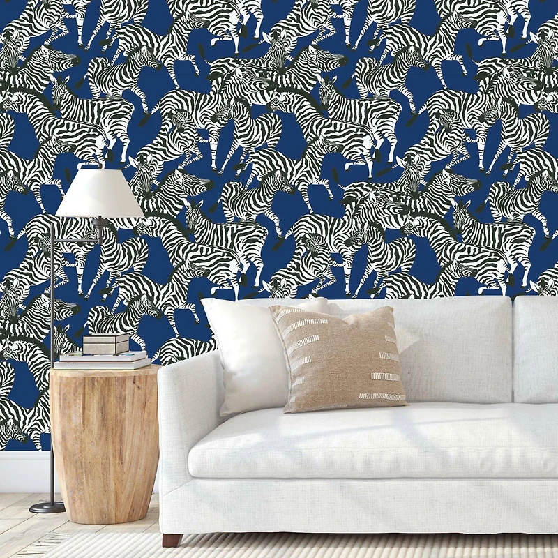RoomMates Herd Together Peel & Stick Wallpaper