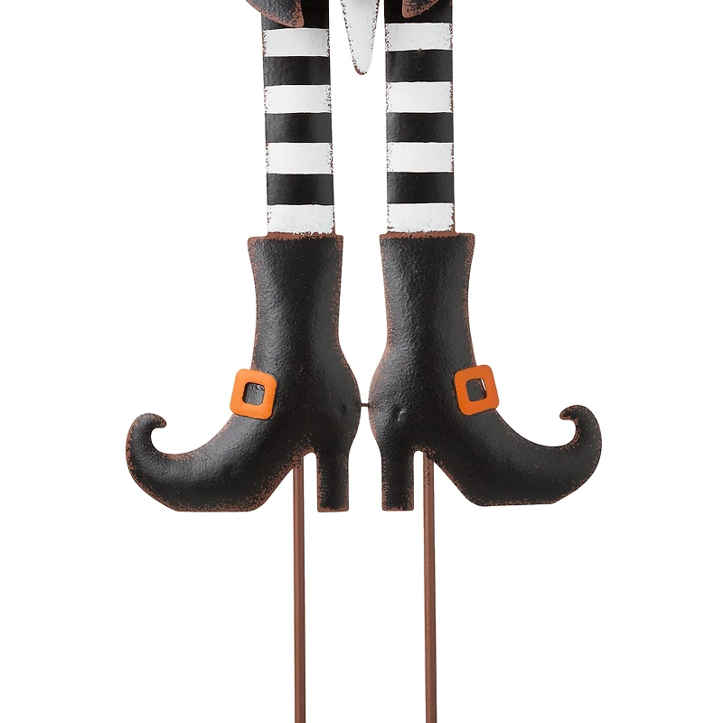 Glitzhome® 36" Metal Halloween Gnome Yard Stake