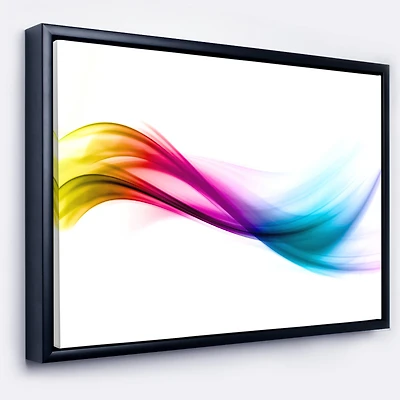 Designart - Rainbow Shade Waves