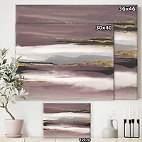 Designart - Purple Glam Storm I