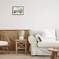 Stupell Industries Farm Fresh Delivery Sign Rustic Countryside Vegetables Framed Giclee Art