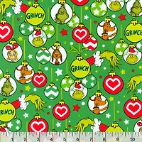 Dr. Seuss™ Grinch Décor Cotton Fabric