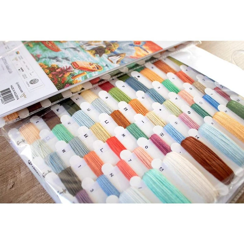 Letistitch Island Life Counted Cross Stitch Kit