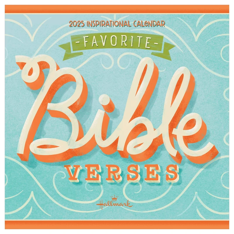 TF Publishing 2025 Bible Verses Wall Calendar