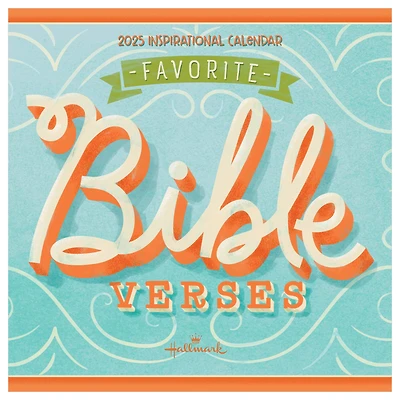 TF Publishing 2025 Bible Verses Wall Calendar
