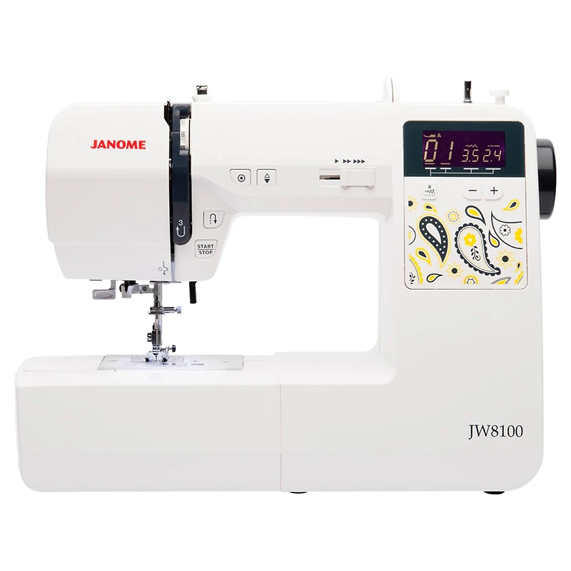 Janome JW8100 Computerized Sewing Machine with 100 Stitches