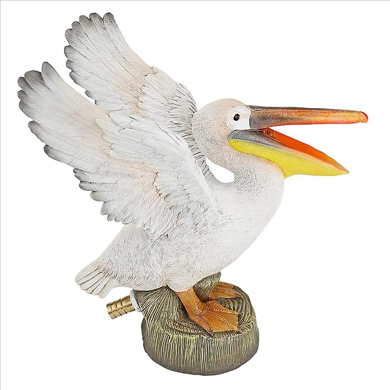 Design Toscano Oceanside Pelican Spitter Piped Statue