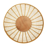 Set of 3 Brown Metal Boho Style Wall Decor 24", 22", 20"