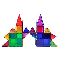PicassoTiles® 61 Piece Classic Magnetic Tile Building Set