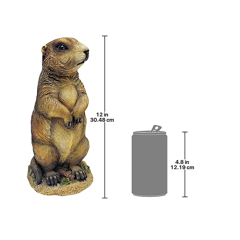 Design Toscano 12" Pesty, the Garden Gopher Statue