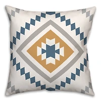 Southwest Diamond Print Throw Pillow
