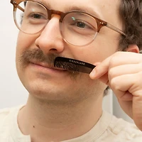 Kikkerland® Mini Mustache Comb