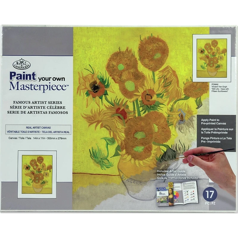 Royal & Langnickel® Sunflowers Paint Your Own Masterpiece Kit