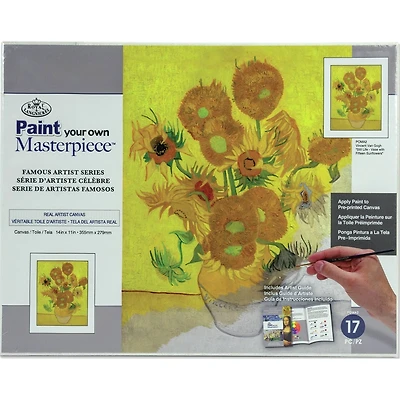 Royal & Langnickel® Sunflowers Paint Your Own Masterpiece Kit