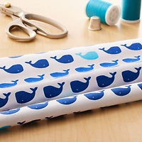 Whales Fabric By Loops & Threads®