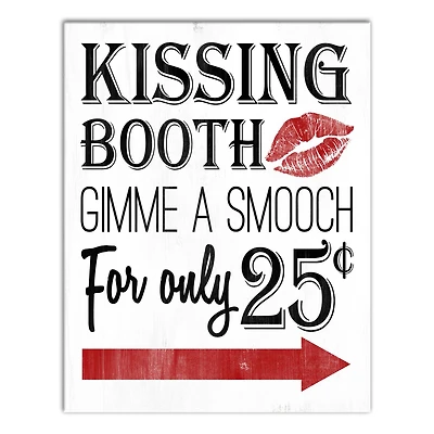 Kissing Booth Canvas Art