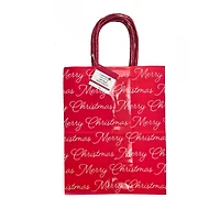 Medium Red Merry Christmas Gift Bags, 5ct. by Celebrate It™