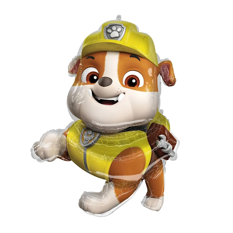 SuperShape® 32" PAW Patrol™ Rubble Double-Sided Foil Balloon