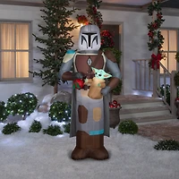 6.5ft. Airblown® Inflatable Mandalorian™ with Grogu™