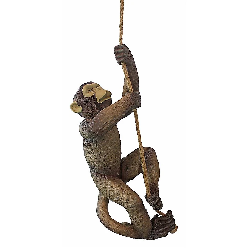 Design Toscano® 20" Makokou the Climbing Monkey Statue, 2ct.