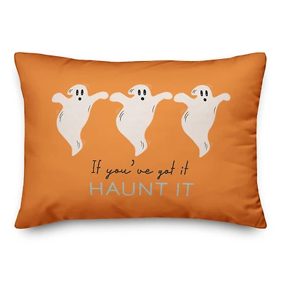 Got It Haunt It Throw Pillow