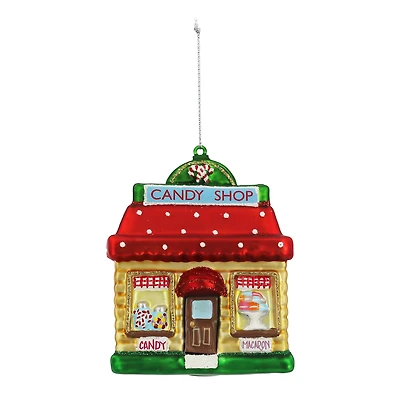 4" Candy Shop Glass Ornament by Ashland®