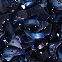 John Bead Blue Mother of Pearl Chip Beads, 23g