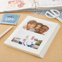12 Packs: 30 ct. (360 total) 8" x 10.5" White Photo Album Refills by Recollections®