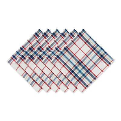 Lighthouse Plaid Napkin, 6ct.