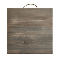 10" x 10" Graywashed Wood Square Plaques by Make Market®, 2ct.
