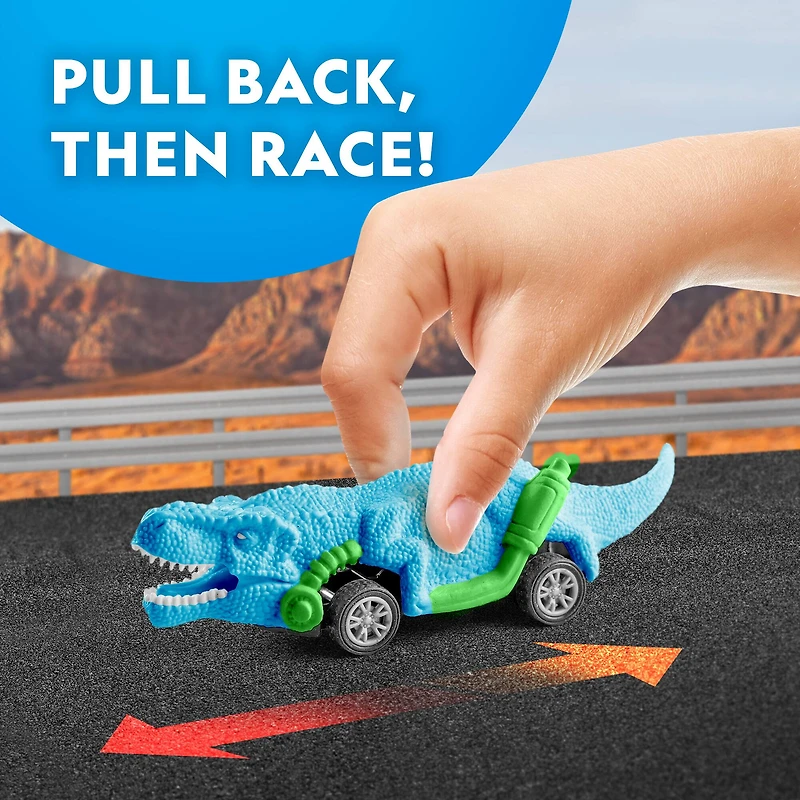 National Geographic™ Paint Your Own Dino Race Cars Kit