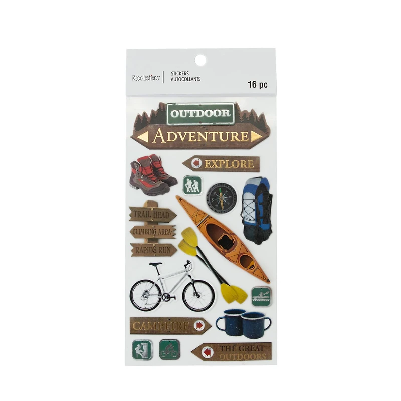 Outdoor Adventure Stickers by Recollection™